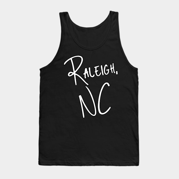 Raleigh North Carolina Tank Top by helloshirts